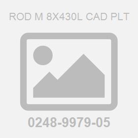 Rod M 8X430L Cad Plt